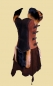 Preview: Dress with fur and leather, Barbarian