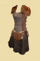 Preview: Dress with fur and leather, Barbarian