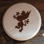 Preview: Wood cover for Glasses and Mugs - Griffin