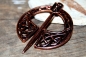 Preview: Omega Fibula with celtic Knots