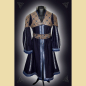 Preview: Larp Outfit aus Leder und Leinen für Männer