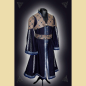 Preview: Larp Outfit aus Leder und Leinen für Männer