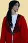 Preview: Female Viking cloak red