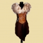 Preview: Tunic made of leather and fur