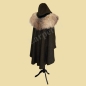 Preview: Traveling cloak with fur, half-long