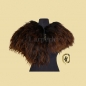 Preview: Schoulderfur with Wolfhead Closure
