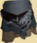 Preview: Leather skirt with bones and beads