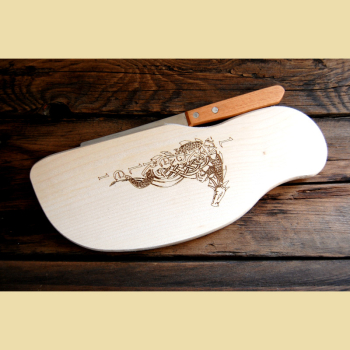 Dining Board with Knife Slot - Larperlei