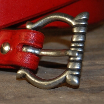 Mittelalterliche Gürtelschnalle Ulrich für 2cm Gürtel
