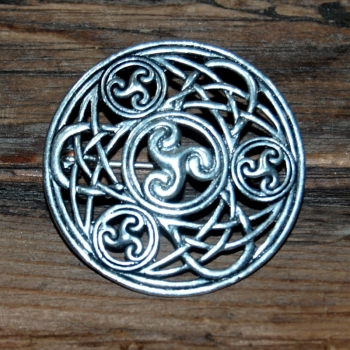 celtic brooch triskele