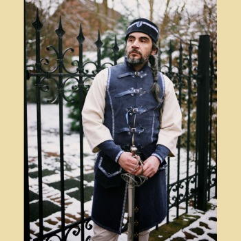 Ceremonial surcoat made of leather