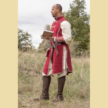 Ceremonial surcoat made of leather