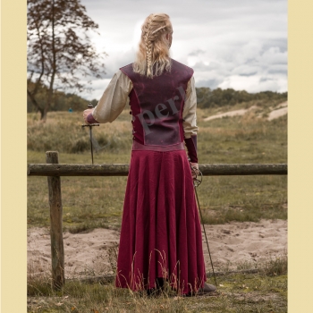 Asymetric Linen Skirt "Kedo"
