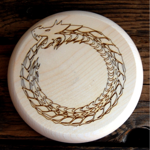 Bierkrugdeckel - Wasserdrache