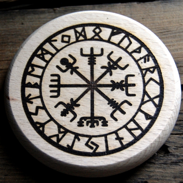Bierkrugdeckel - Vegvisir