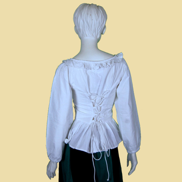 Blouse "Dana" - White, Size S