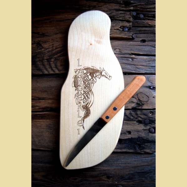 Dining Board with Knife Slot - Larperlei