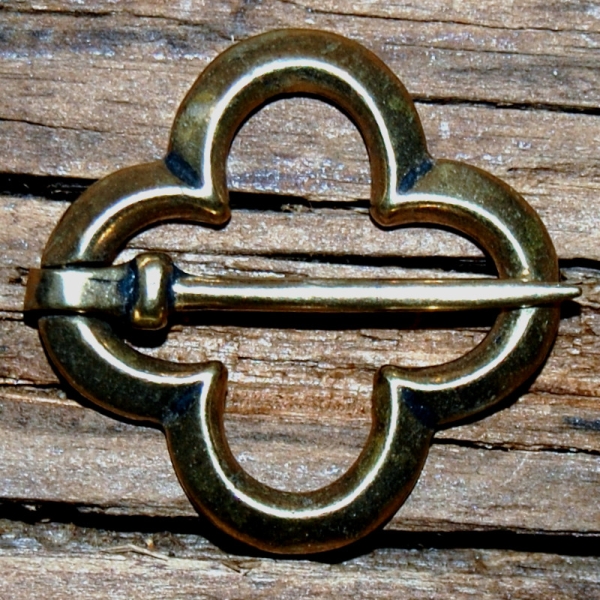 Medieval Quatrefoil Brooch
