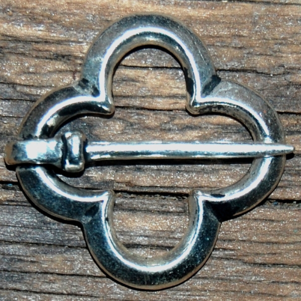 Medieval Quatrefoil Brooch