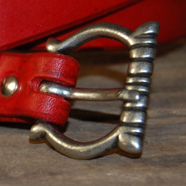 Mittelalterliche Gürtelschnalle Ulrich für 2cm Gürtel