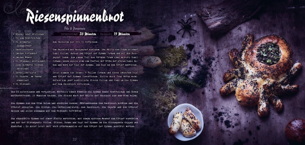 Halloween Kochbuch - Schaurig-schöne Rezepte für herzhafte und süße Gerichte