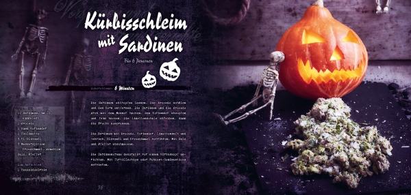 Halloween Kochbuch - Schaurig-schöne Rezepte für herzhafte und süße Gerichte