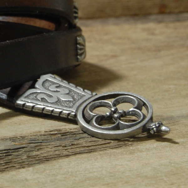 Belt End "Ulrich" for 2 cm belts