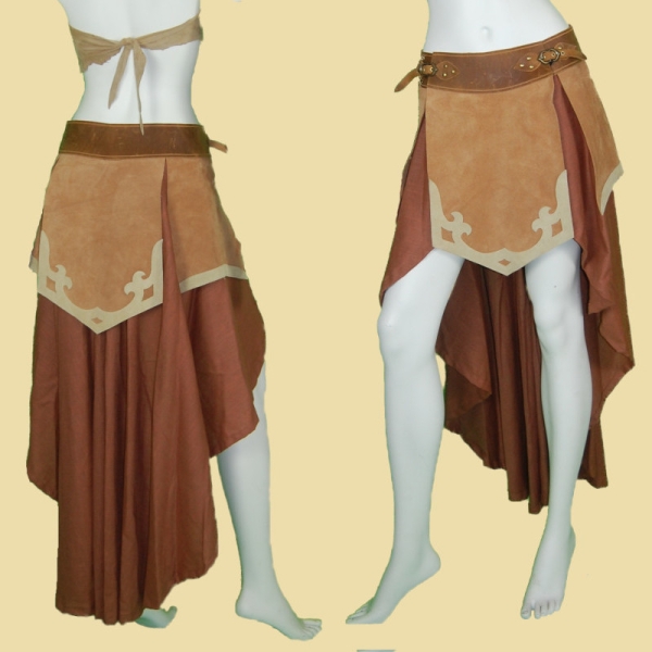 Oriental or asian Battle skirt