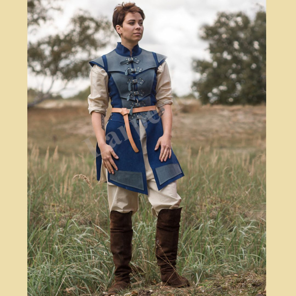 Reinforced Tabbard - blue