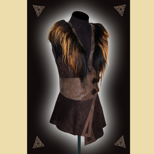 Bozenas Leather Jerkin