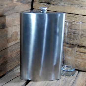 Belt Bottle with black fur