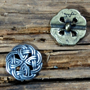 Keltischer Knopf mit Knotenmotiv