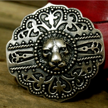 Decorated Lion Buckle