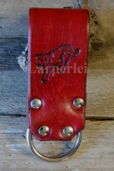 Lioness -  Belt Loop with Steel Ring