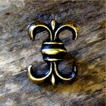 Zierniete Doppel Lilie I